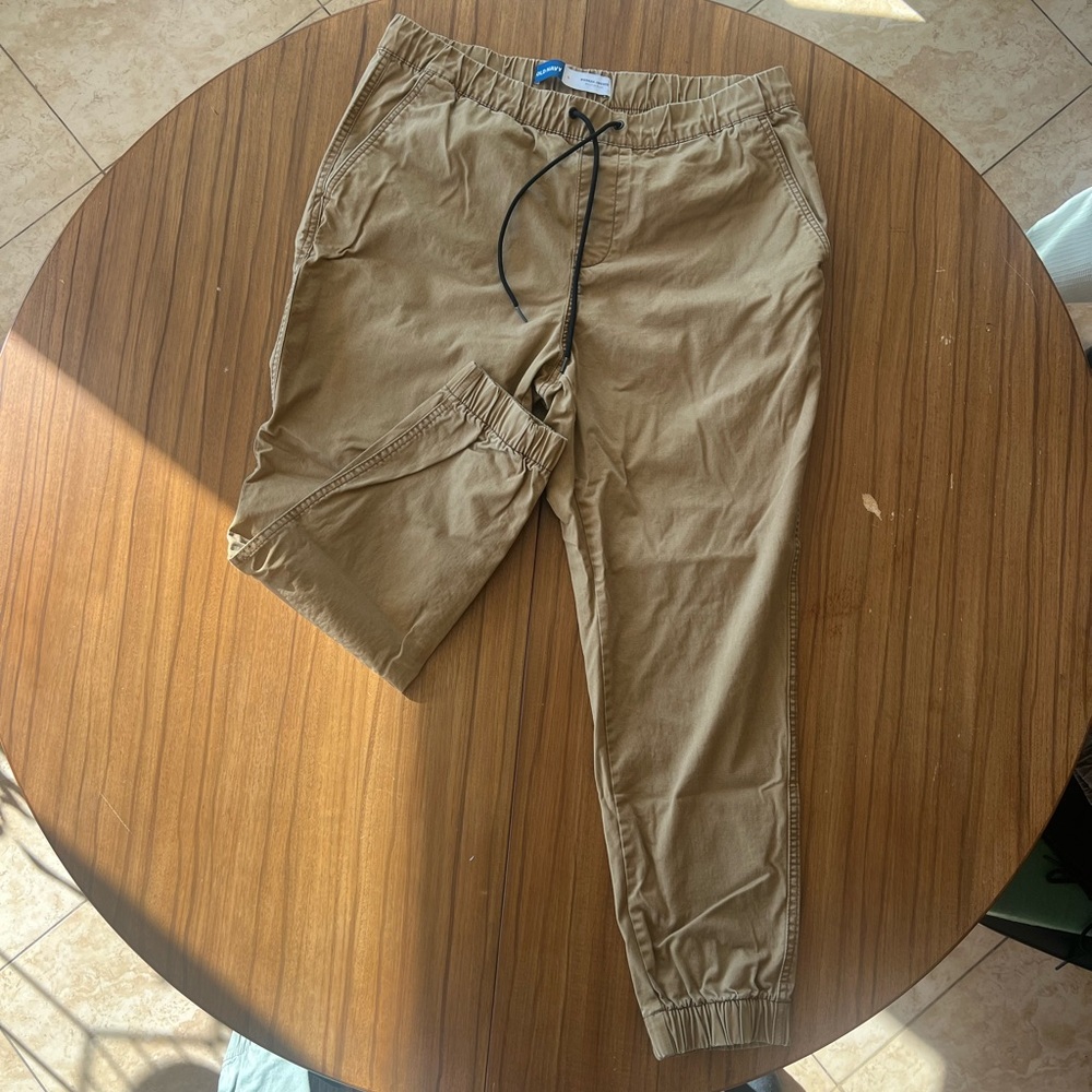 Old Navy Men's Tan Jogger Pants Large